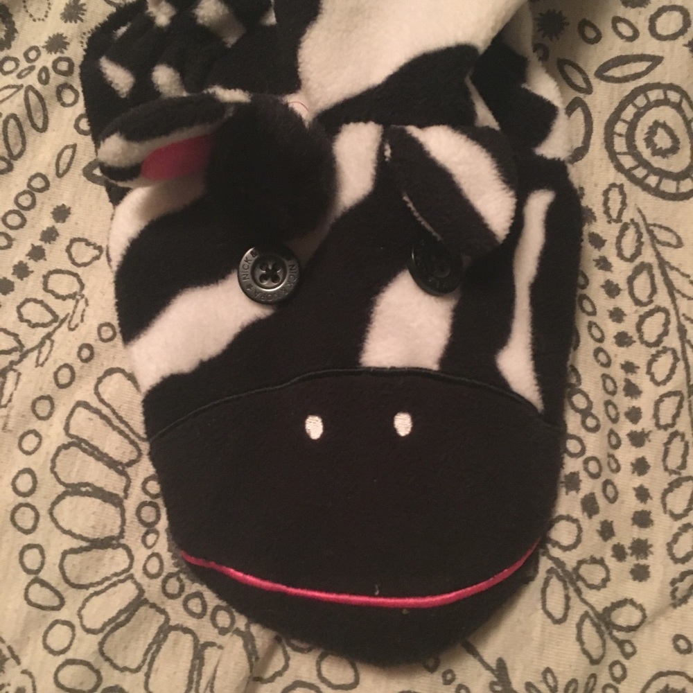 Zebra onesie